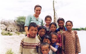 Elizabeth Sheehan working in Nepal