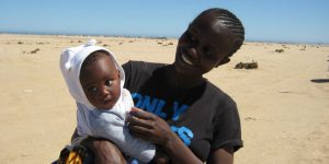 Mother and Child in Namibia